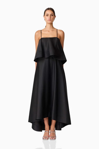 Elliatt Reyna Tiered Maxi Dress - Black