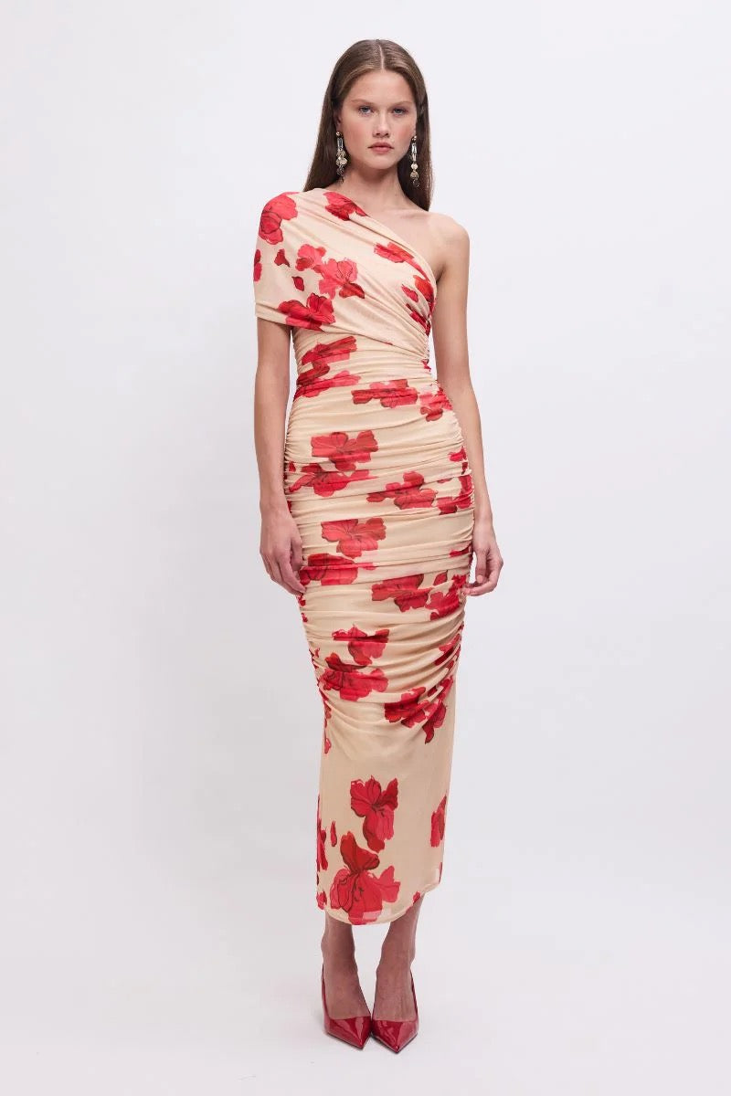 Suboo Suzie Mesh Maxi Dress - Floral