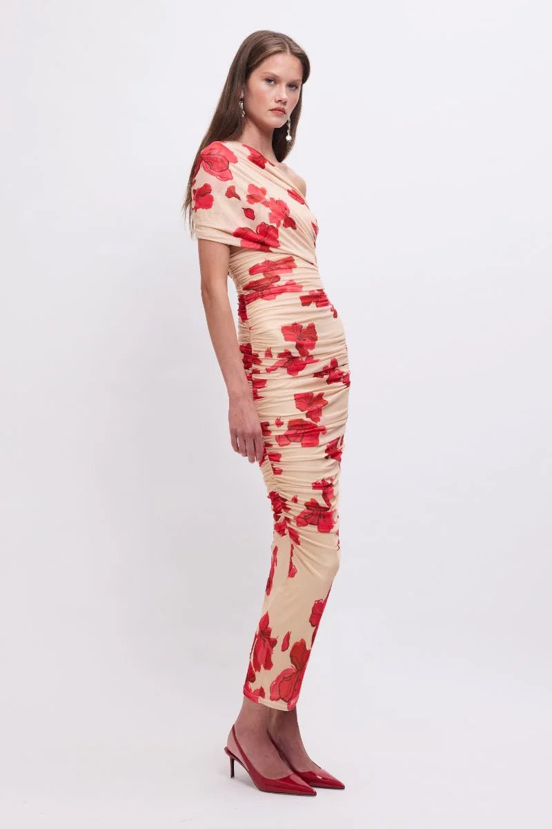 Suboo Suzie Mesh Maxi Dress - Floral