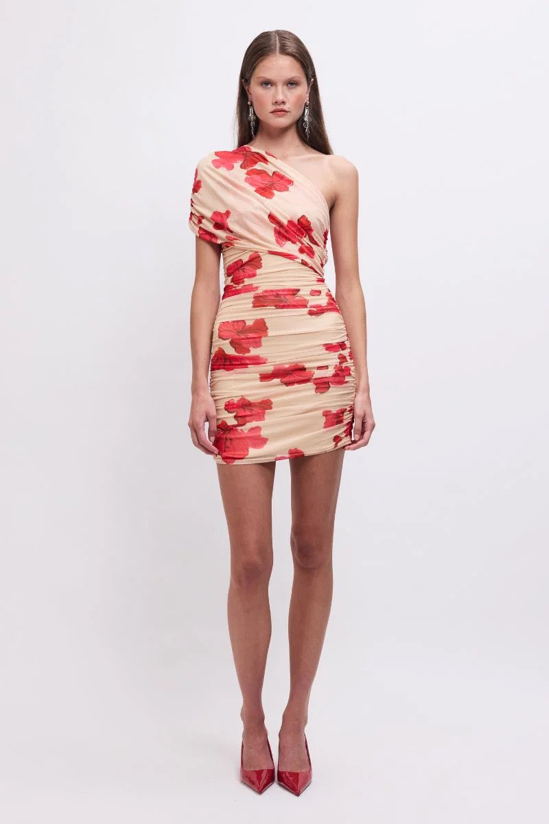 Suboo Suzie Mesh Mini Dress - Floral