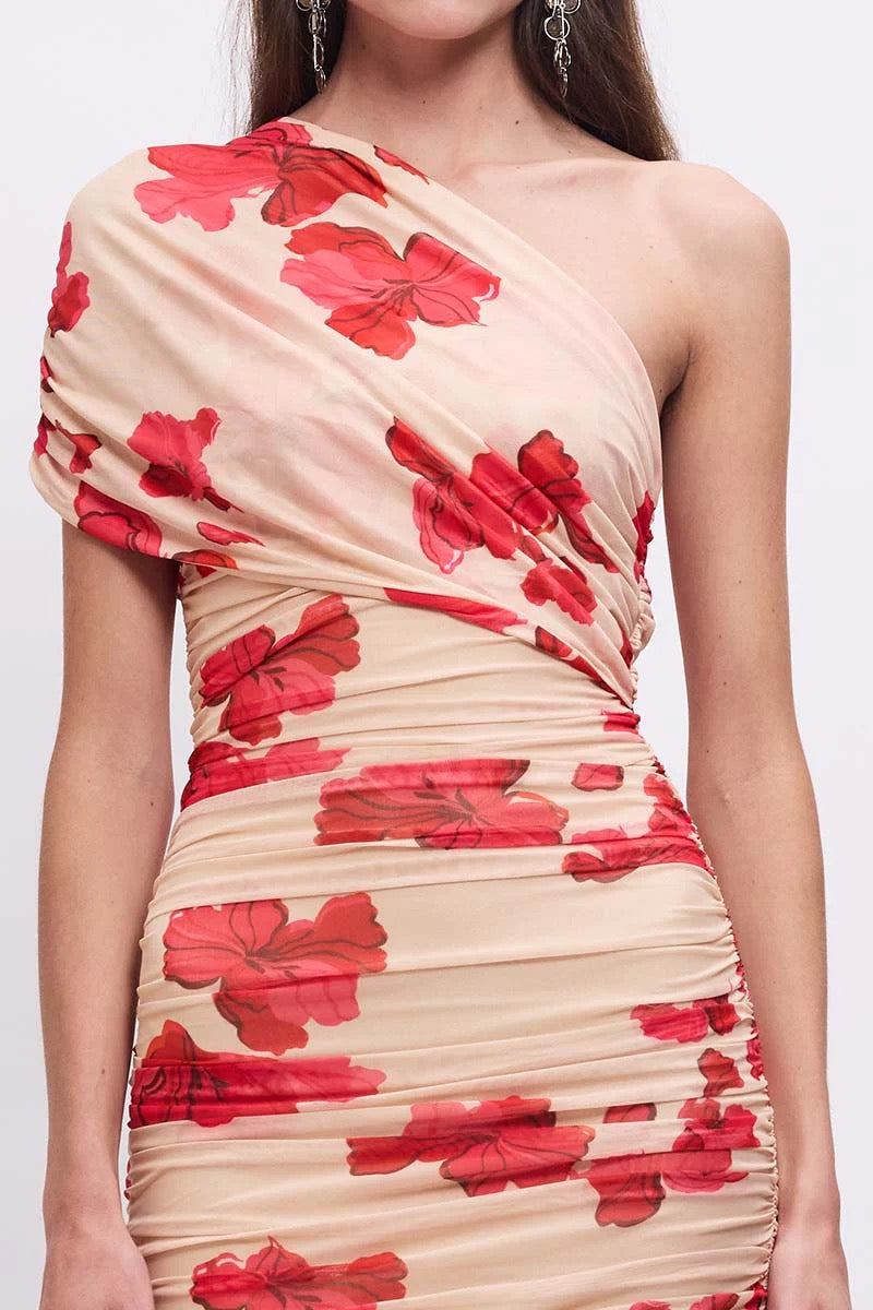 Suboo Suzie Mesh Mini Dress - Floral