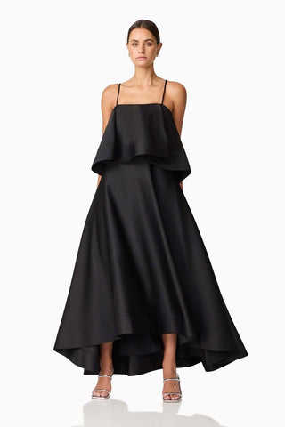 Elliatt Reyna Tiered Maxi Dress - Black