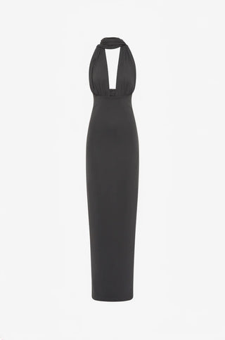 Misha Capezza Silk Dress - Black