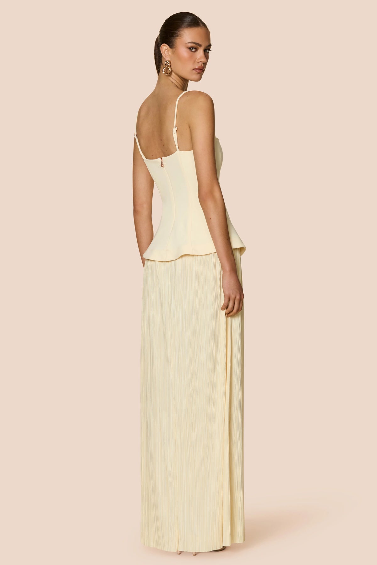Nookie Darling Maxi Dress - Lemon Nookie Darling Maxi Dress - Lemon