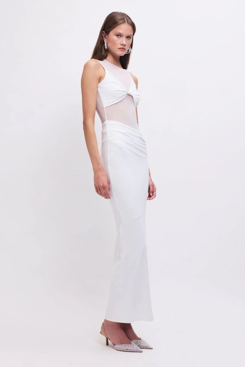 Suboo Auguste Sleeveless Maxi Dress - White