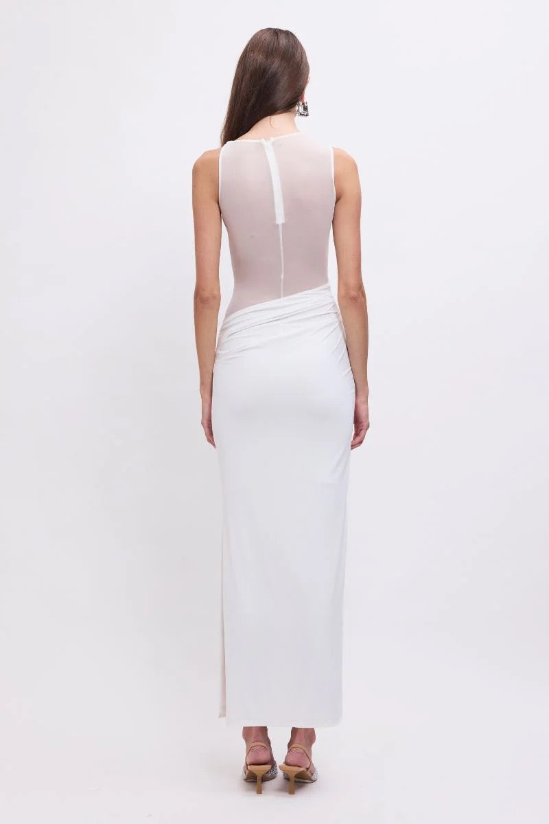 Suboo Auguste Sleeveless Maxi Dress - White