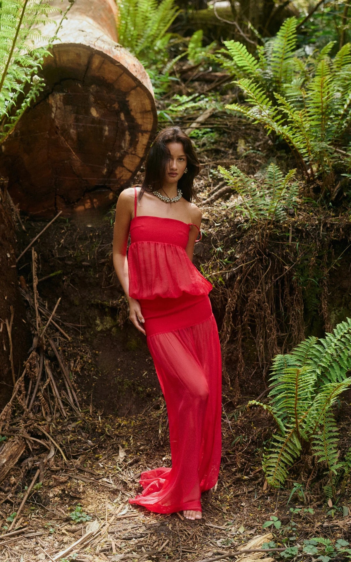 Ance Gria Romeo Gown - Red