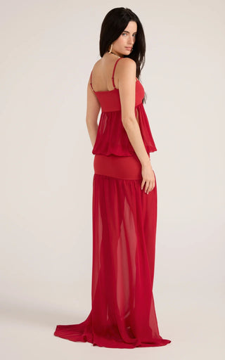 Ance Gria Romeo Gown - Red