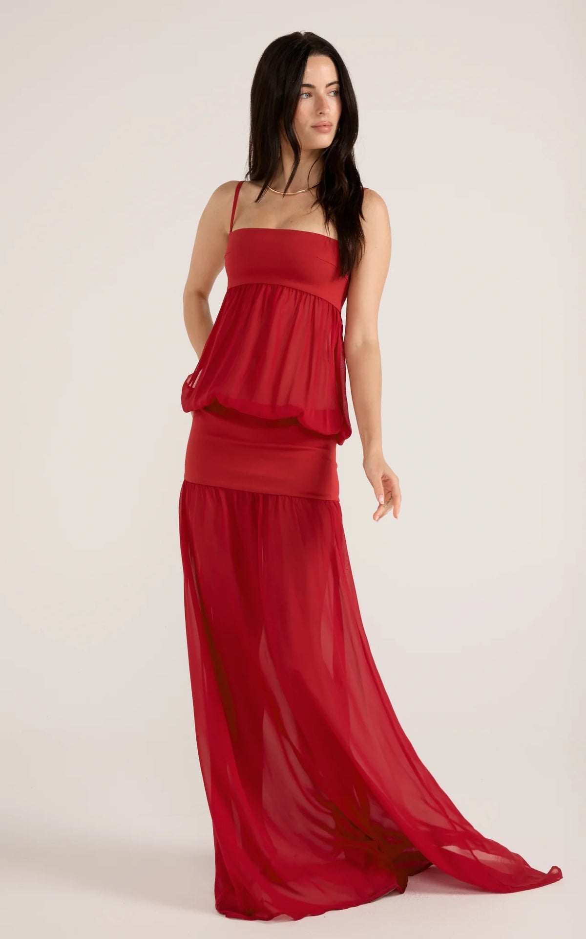 Ance Gria Romeo Gown - Red