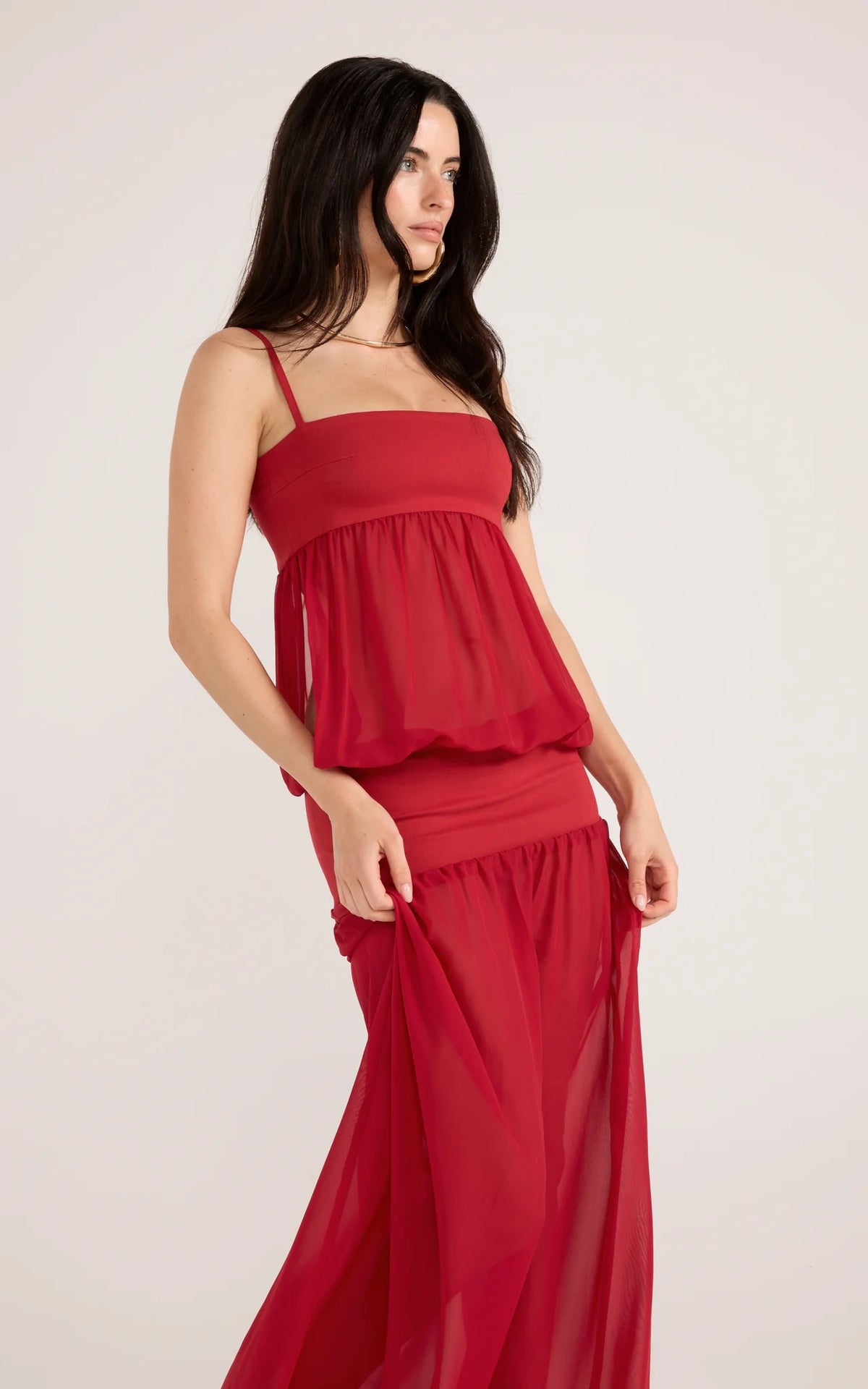 Ance Gria Romeo Gown - Red
