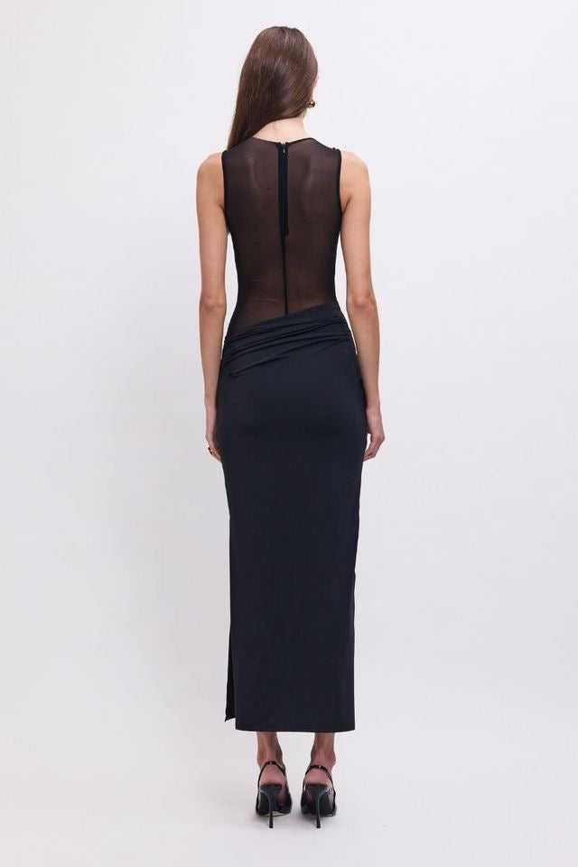 Suboo Auguste Sleeveless Maxi Dress - Black