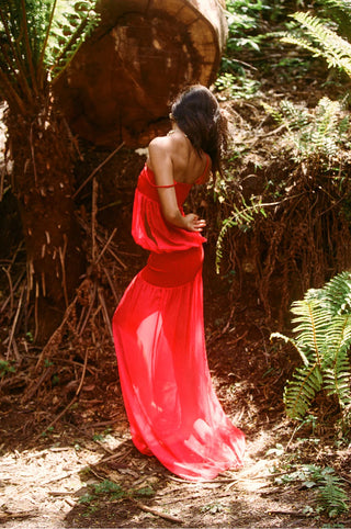 Ance Gria Romeo Gown - Red