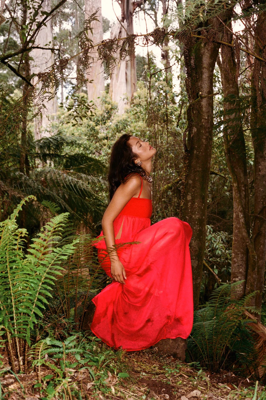 Ance Gria Romeo Gown - Red