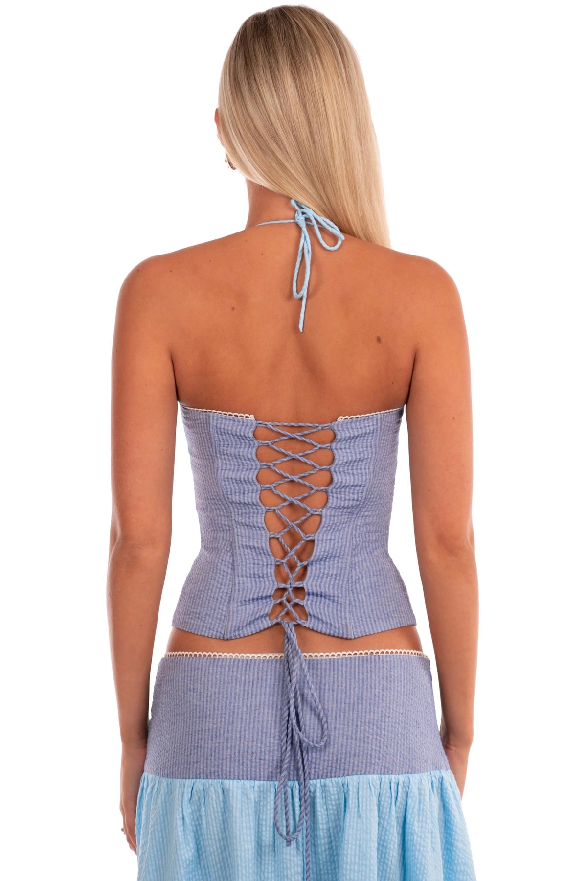 I Am Delilah Adeline Corset - Storm