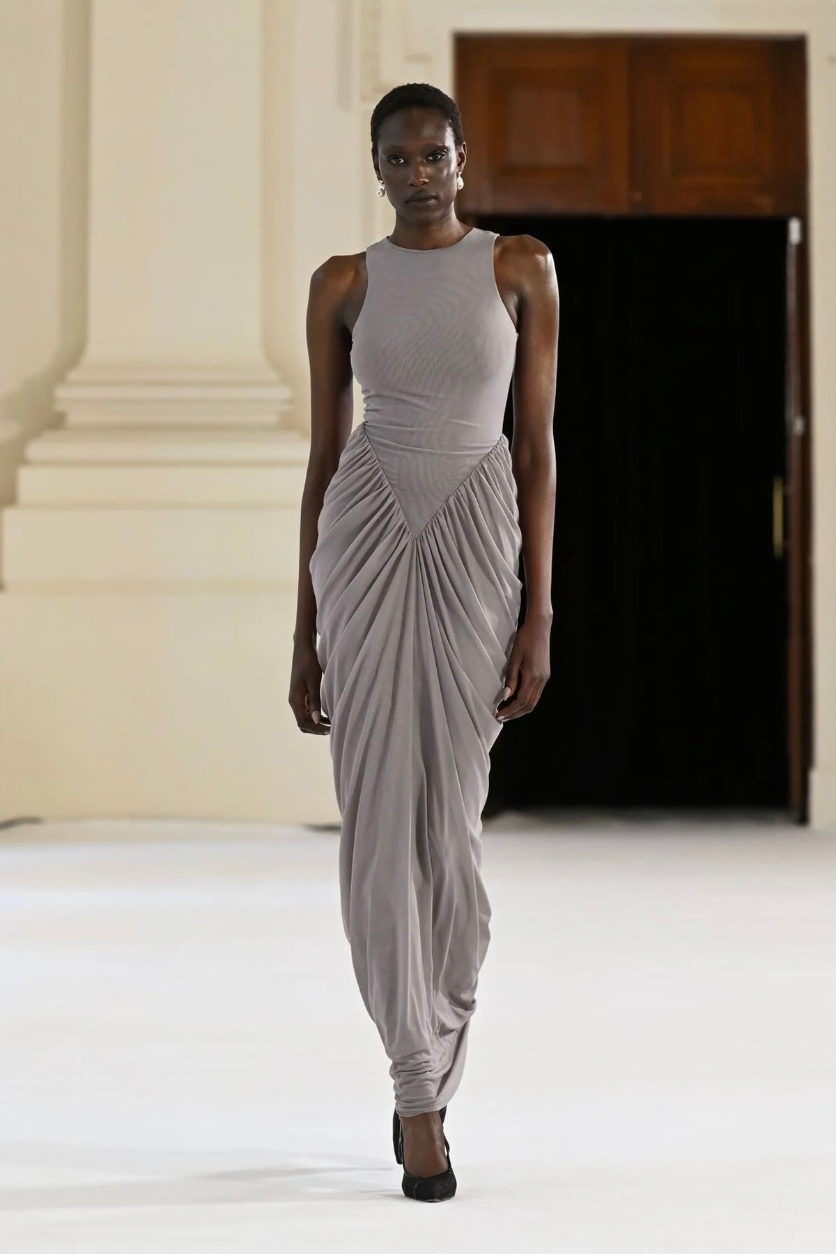 Effie Kats Othelia Gown- Mushroom