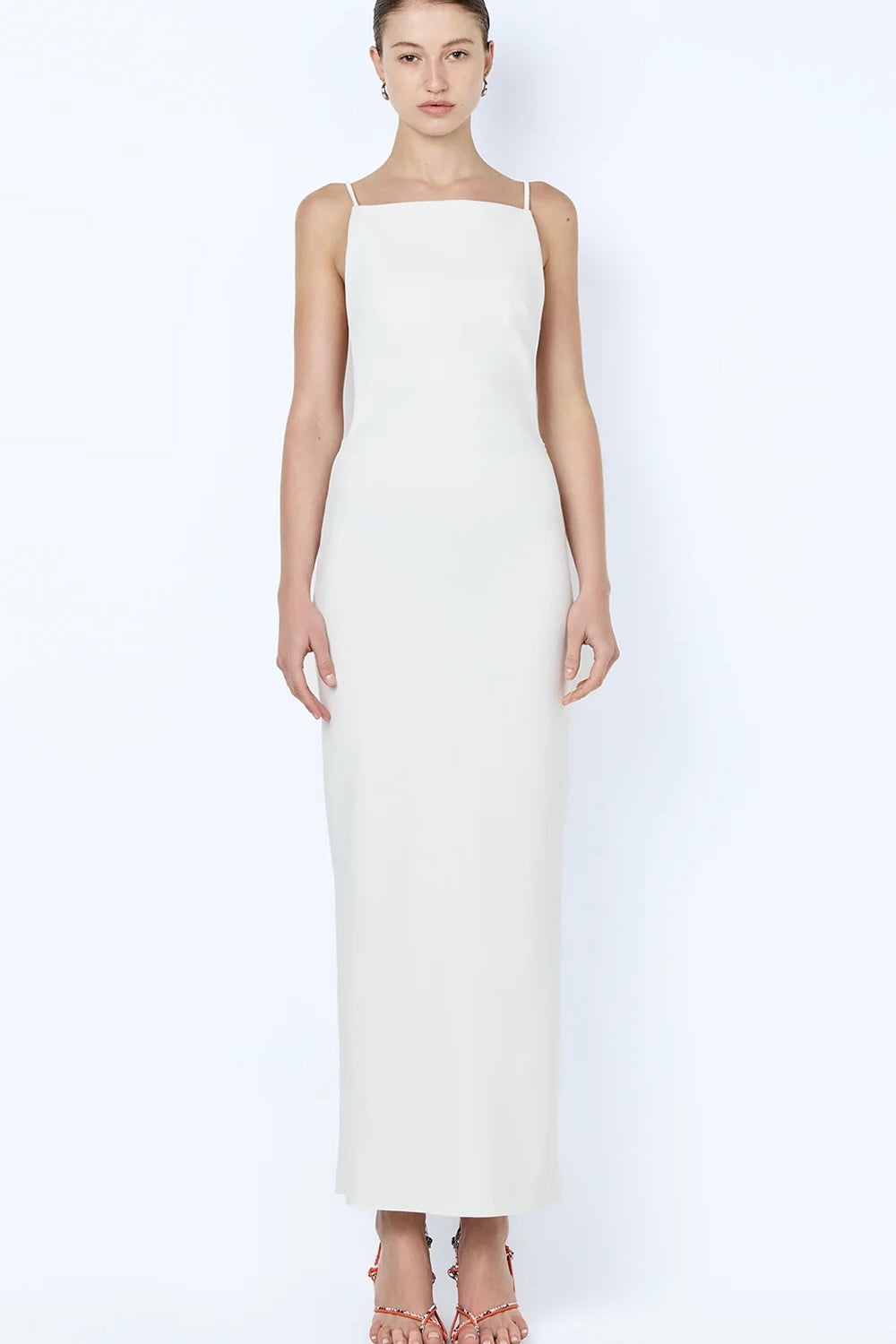 Bec & Bridge Arlene Strappy Midi Dress - Ivory