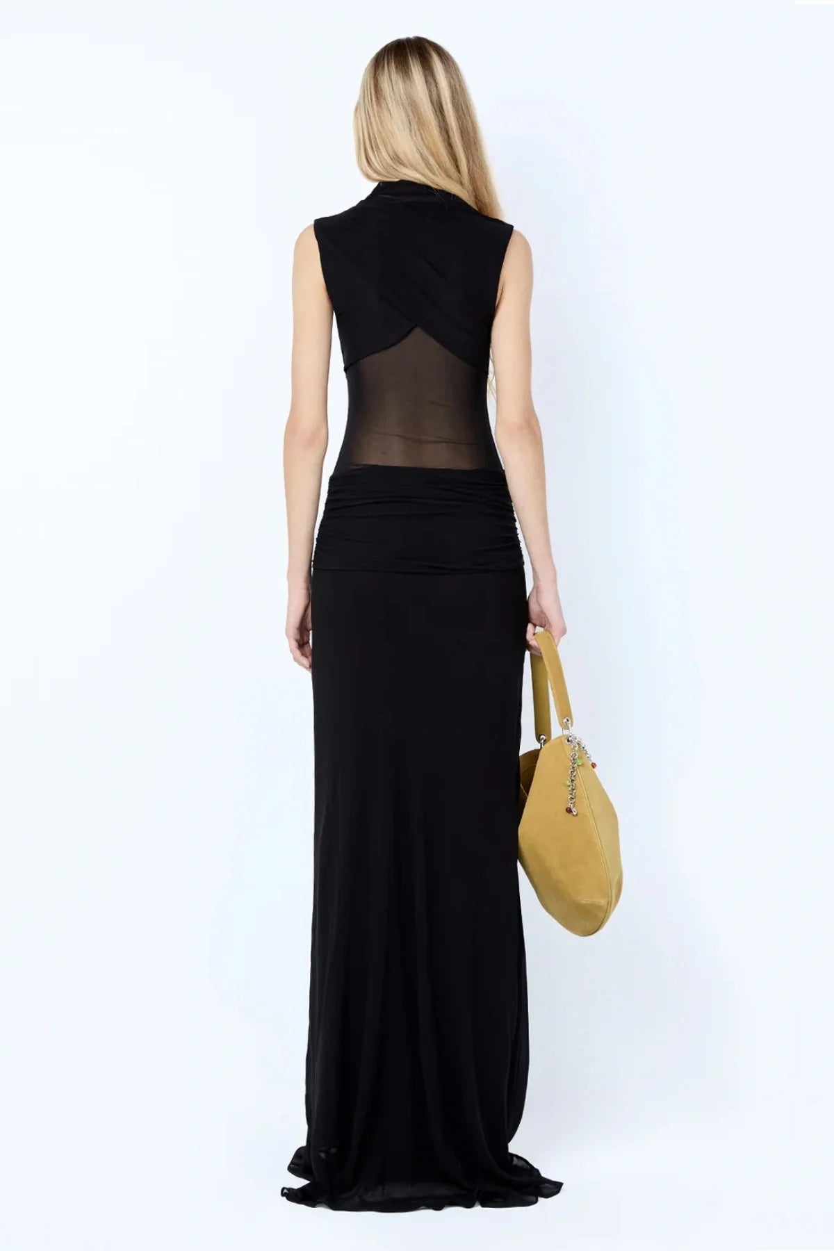 Bec & Bridge Cassis Knot Maxi Dress - Black