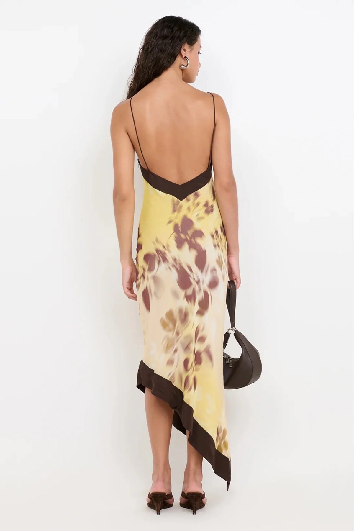 Bec & Bridge Blaise Asym Midi Dress - Palmera Floral