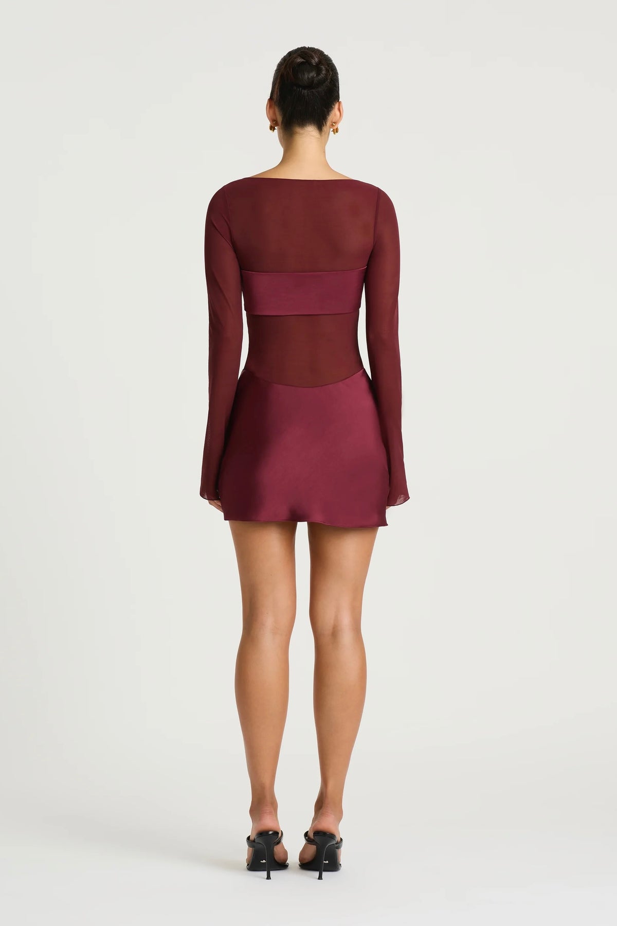 Benni Elvira Mini Dress - Plum