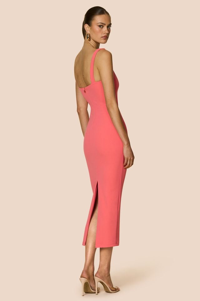 Nookie Elle Midi Dress  - Pink