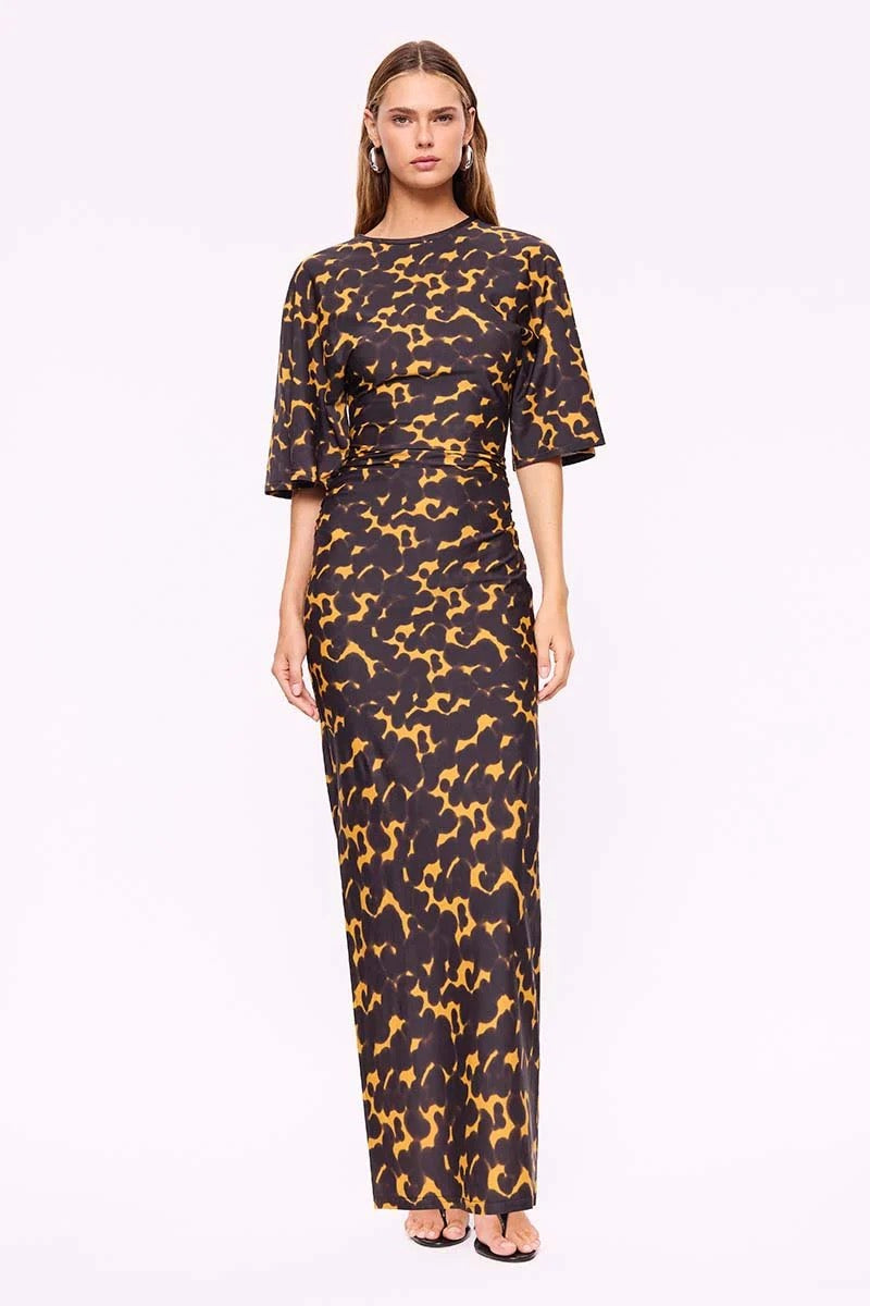 Suboo Biba Ivy Maxi Dress - Tortoise Shell