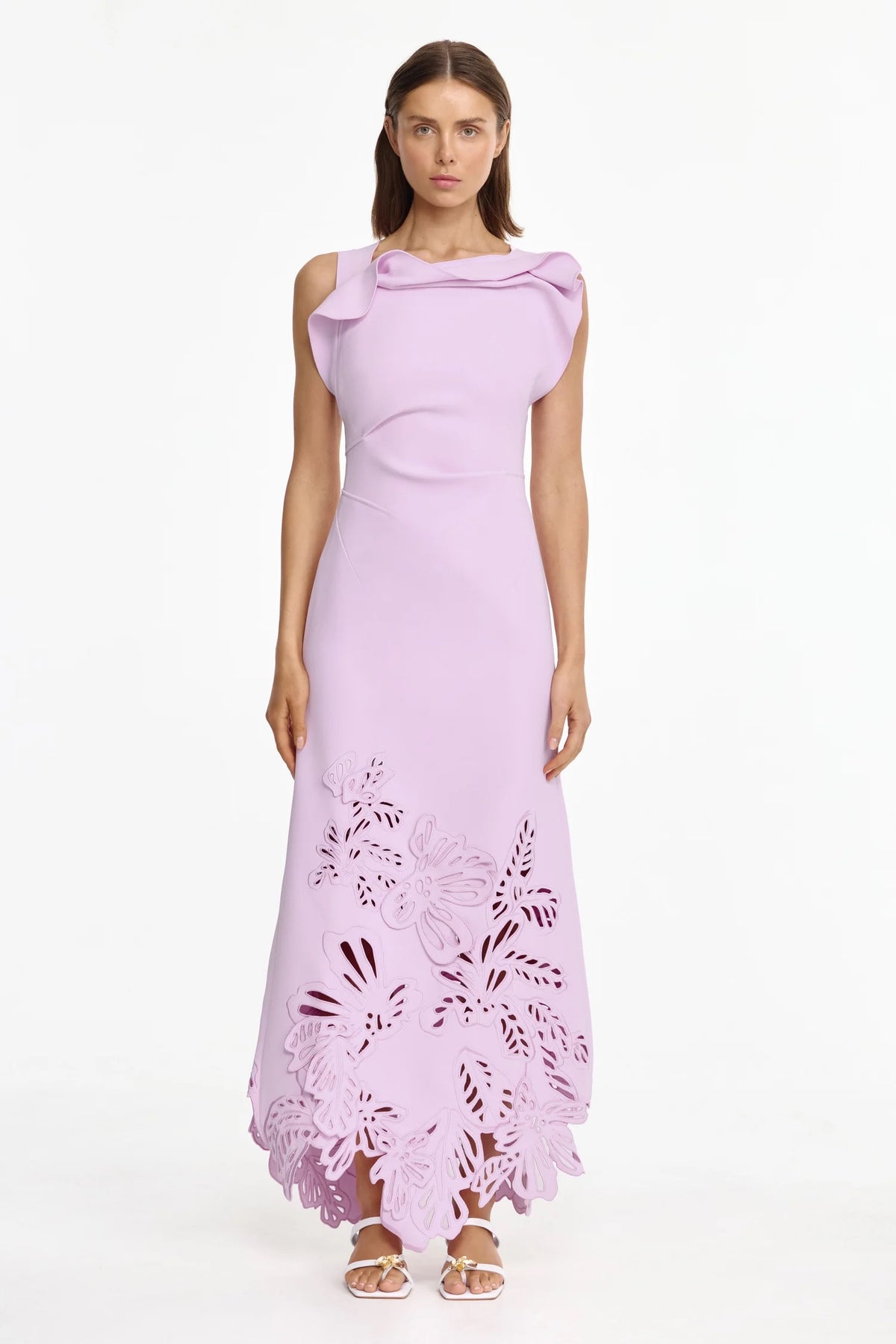 Acler Lessonhall Maxi Dress - Wisteria
