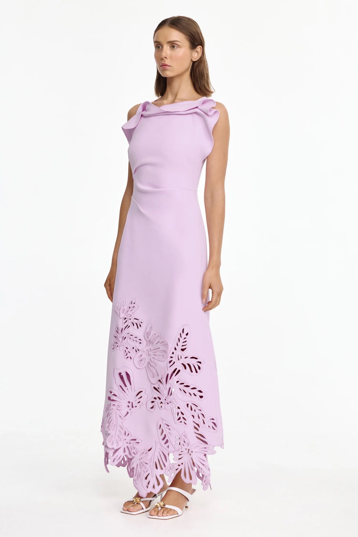 Acler Lessonhall Maxi Dress - Wisteria