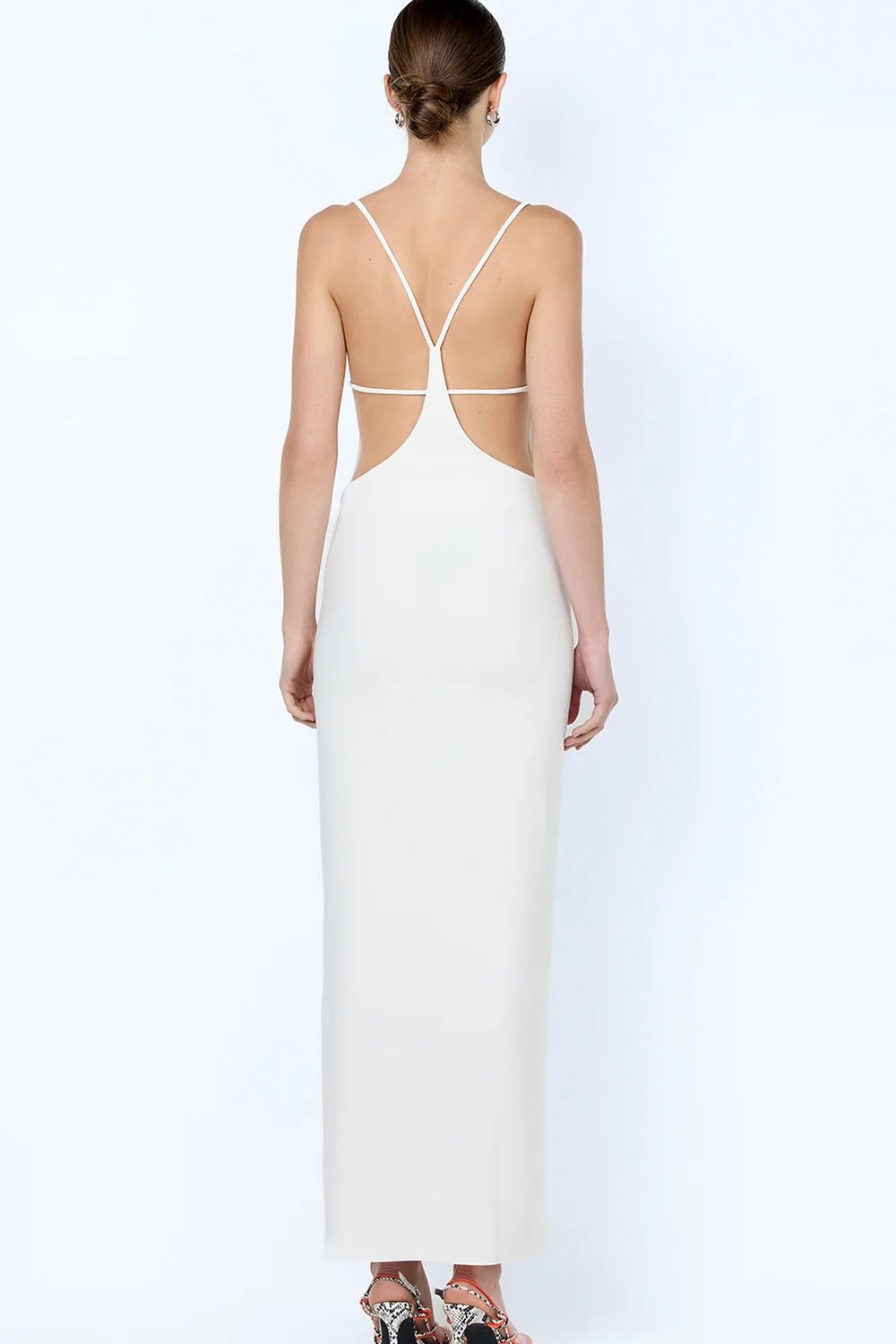 Bec & Bridge Arlene Strappy Midi Dress - Ivory