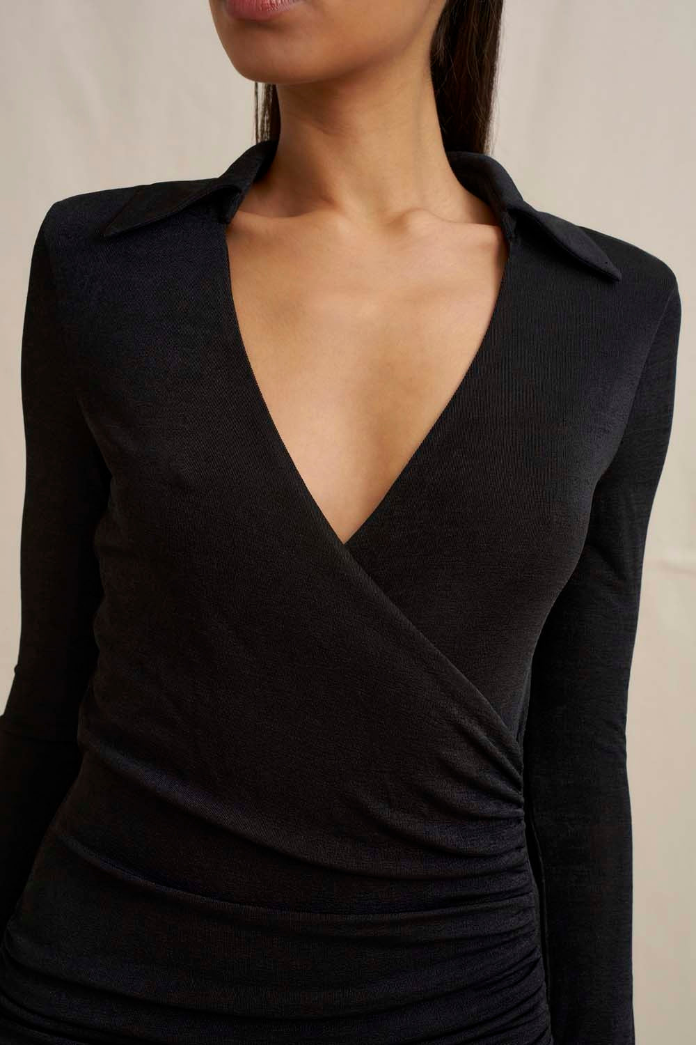 By Johnny Charlotte Jersey Dress - Black