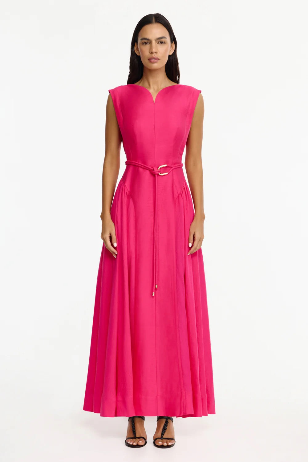 Acler Alive Maxi Dress - Magenta