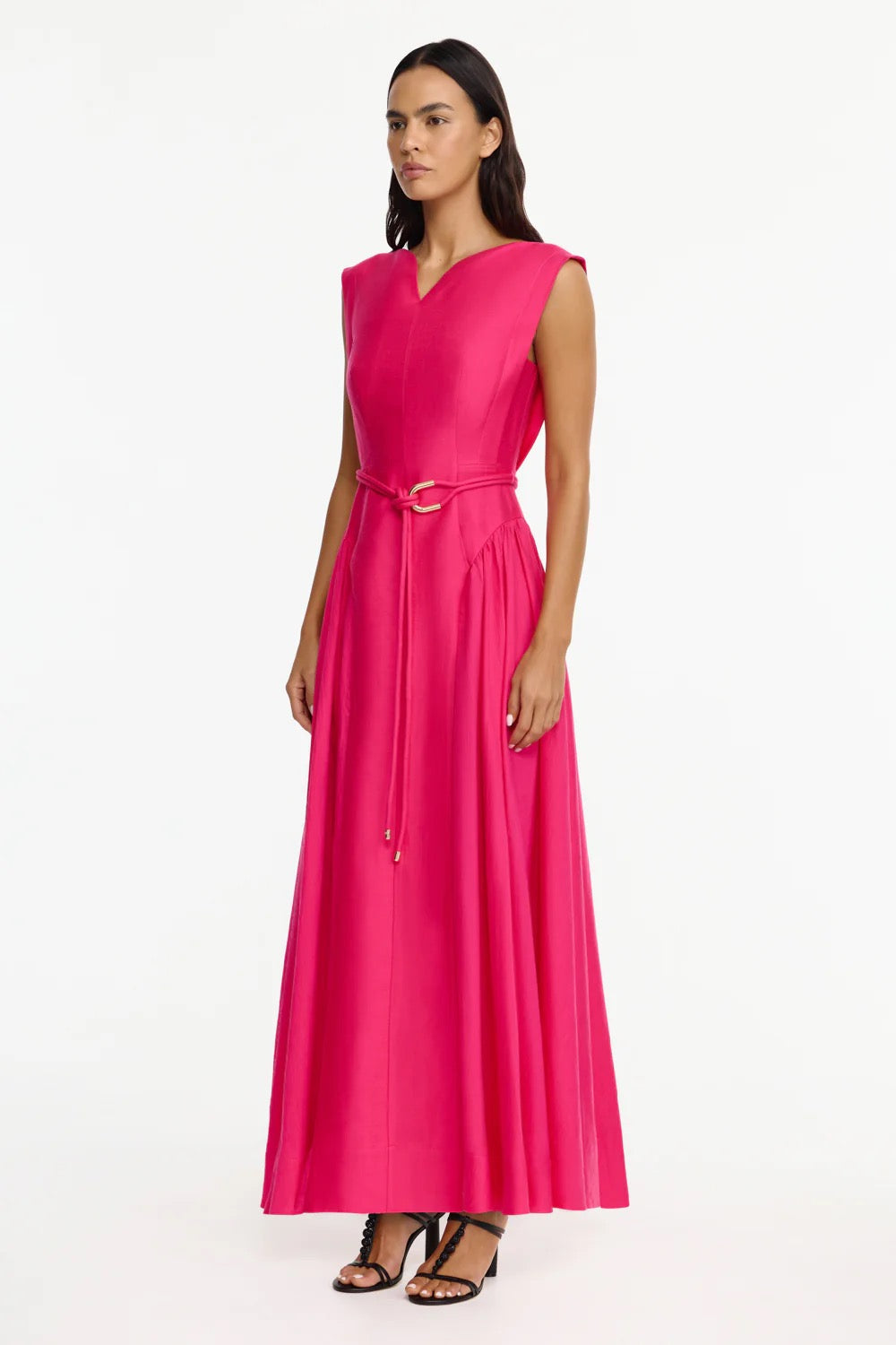 Acler Alive Maxi Dress - Magenta