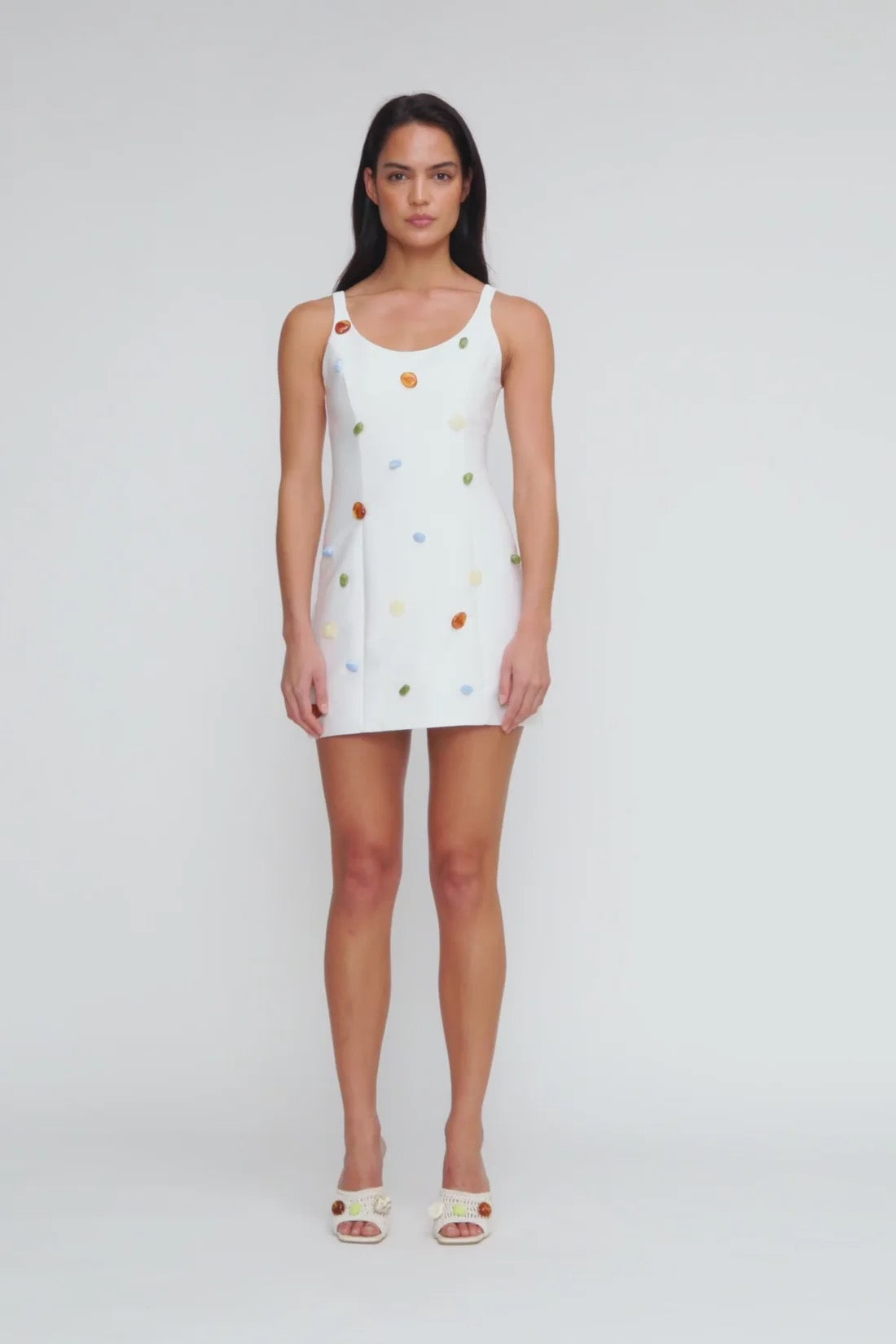 The Wolf Gang Romy Mini Dress - Ivory