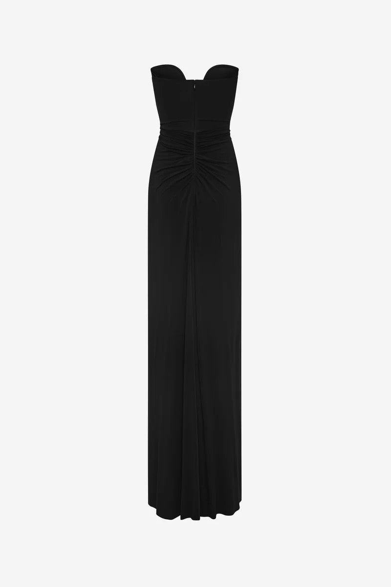Misha Florence Jersey Dress - Black