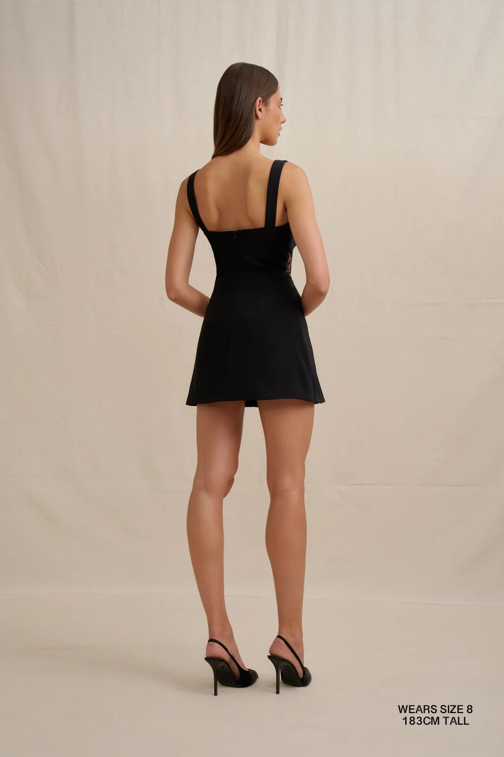 By Johnny Luna Lace Dress - Black