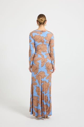 Pasduchas Hyacinth Maxi Dress - Tan Ocean