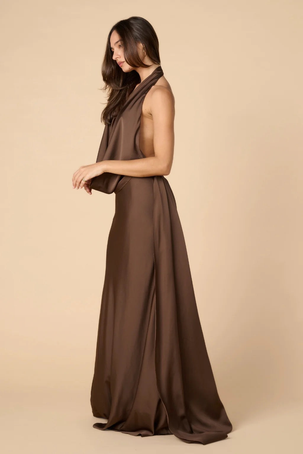 Caliá Kaia Gown - Chocolate