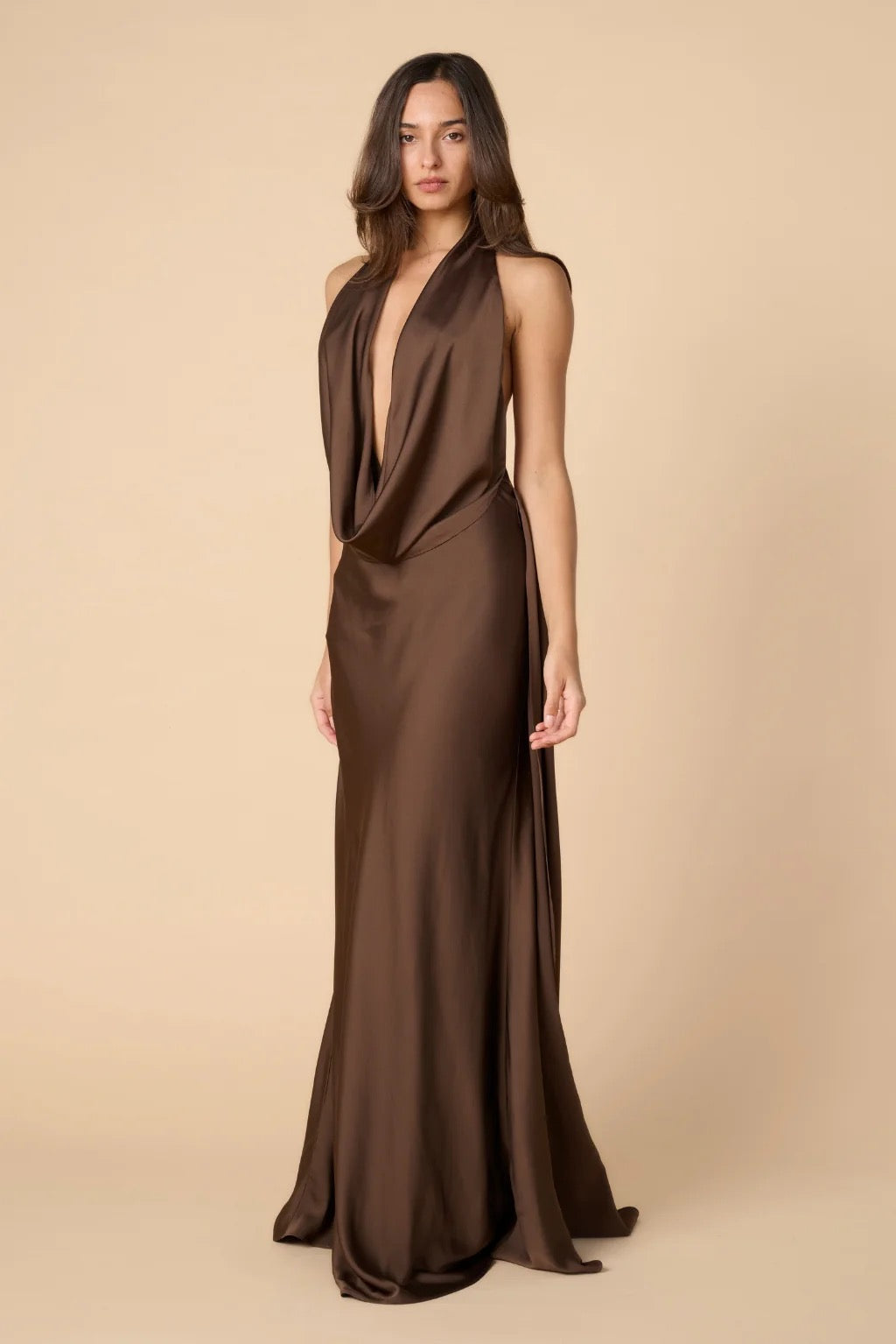 Caliá Kaia Gown - Chocolate