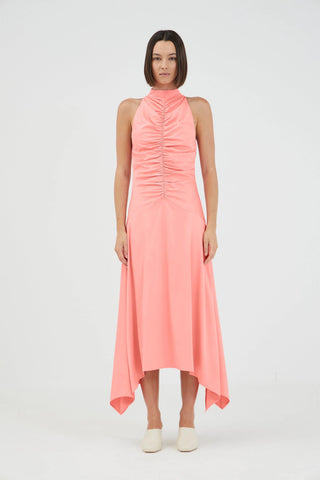 Third Form Allure Gathered Tank Dress - Dahlia