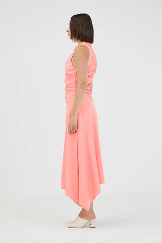 Third Form Allure Gathered Tank Dress - Dahlia