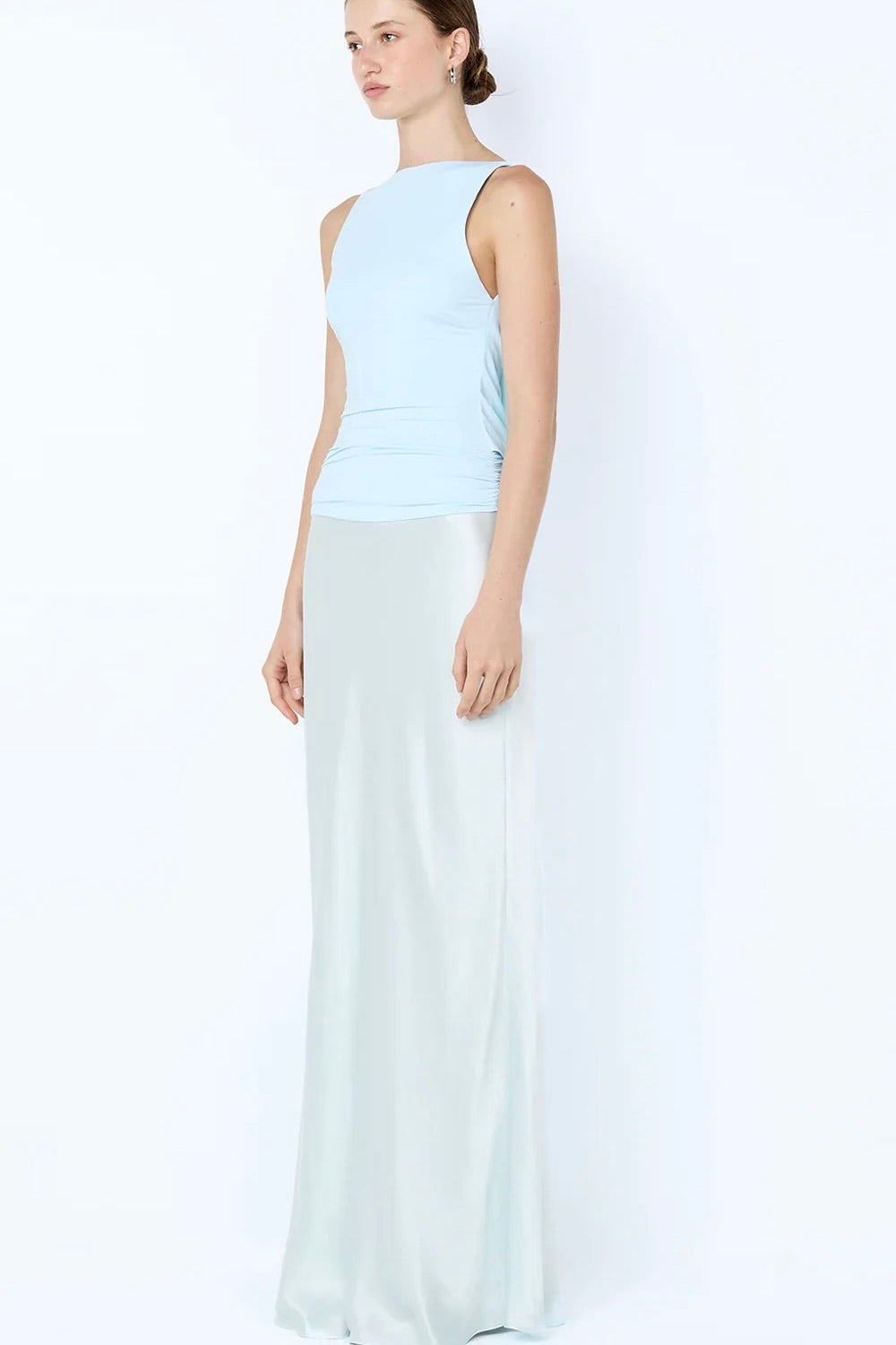 Bec & Bridge Mirabelle Cowl Maxi Dress - Arctic Blue