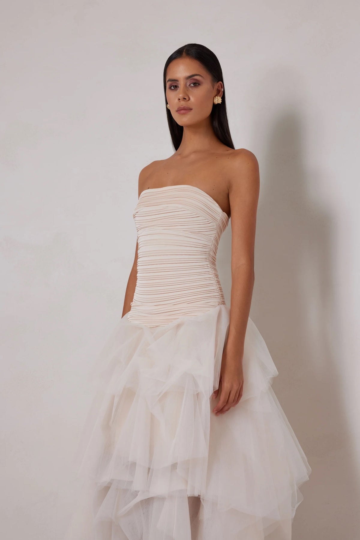 Elle Zeitoune Celine Dress - Ivory