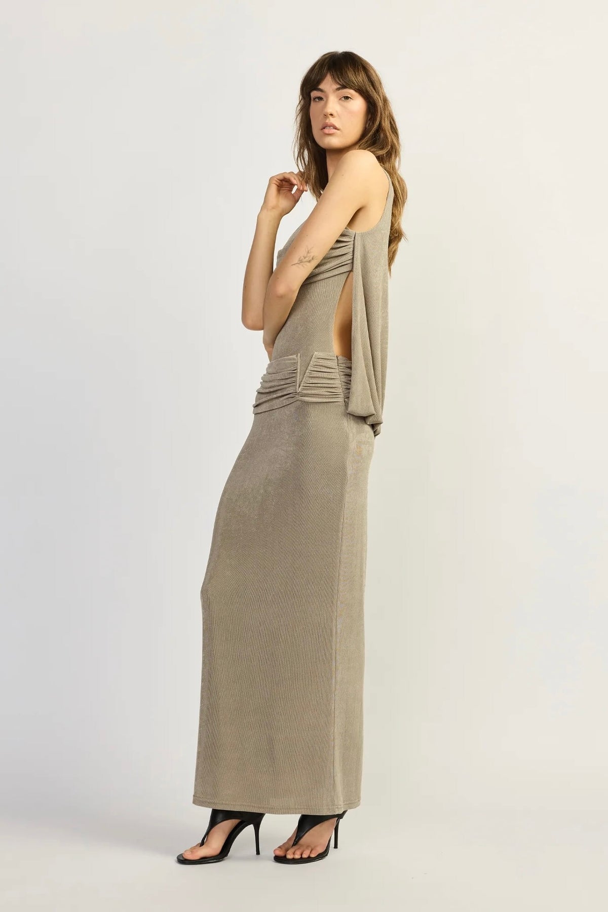 Tojhà Samson Maxi Dress- Stone