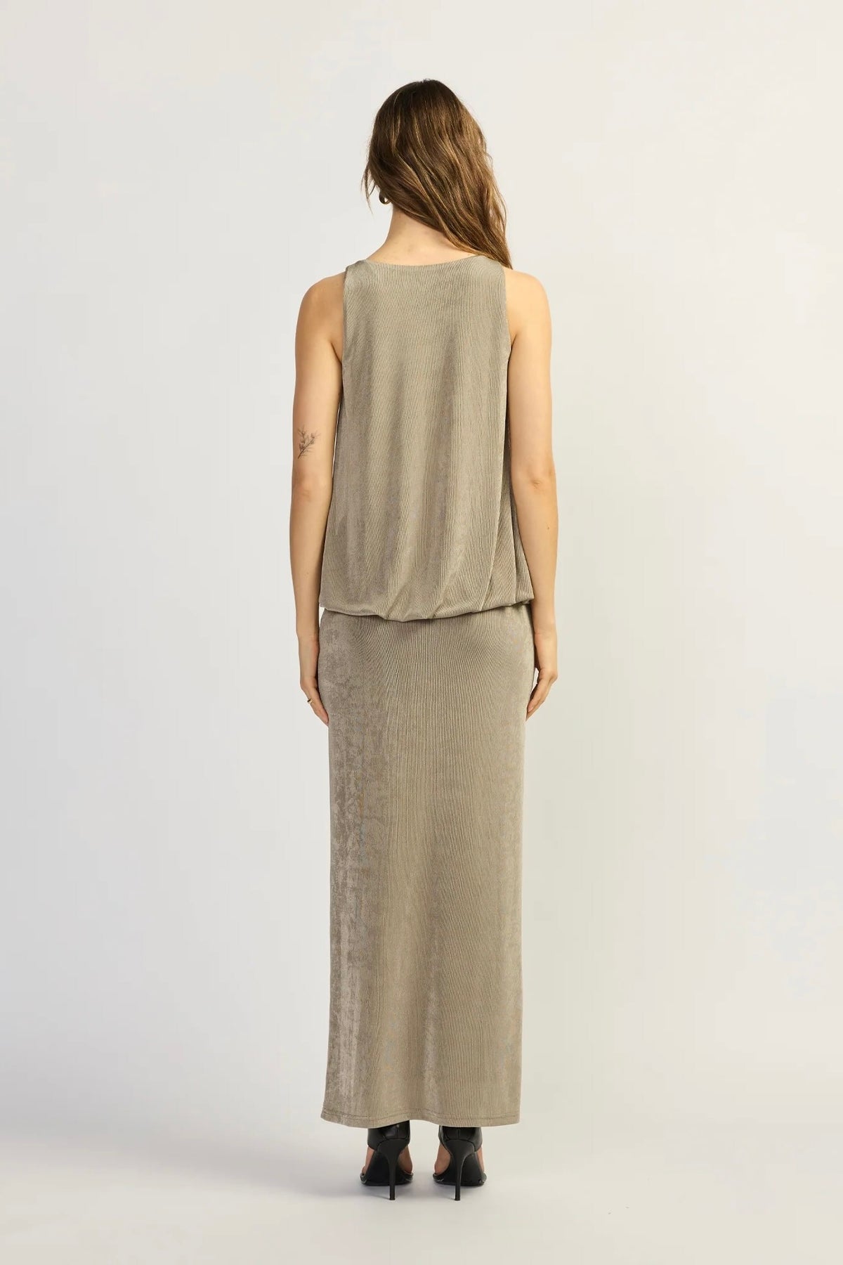 Tojhà Samson Maxi Dress- Stone
