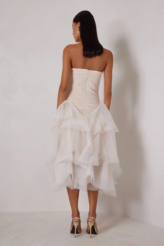 Elle Zeitoune Celine Dress - Ivory