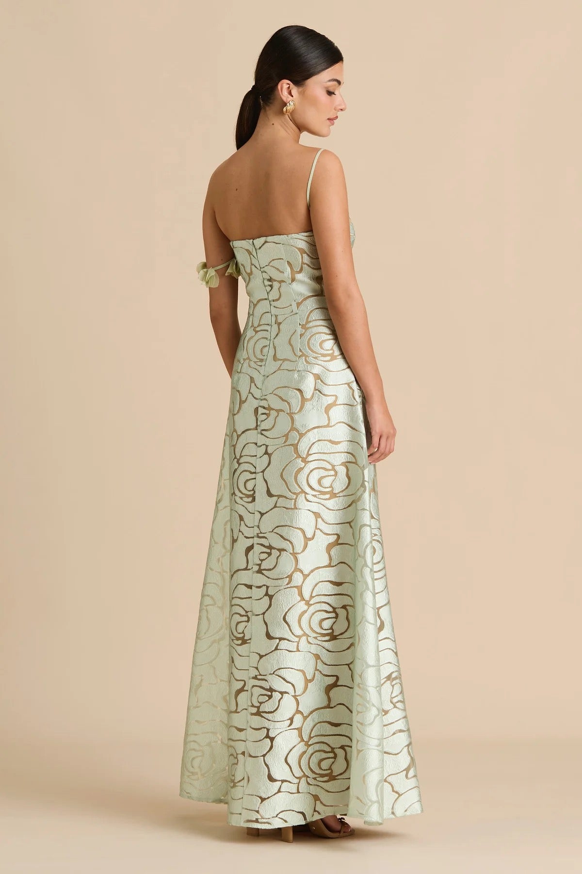 Sonya Paloma Gown - Eden Lace Pistachio Mint
