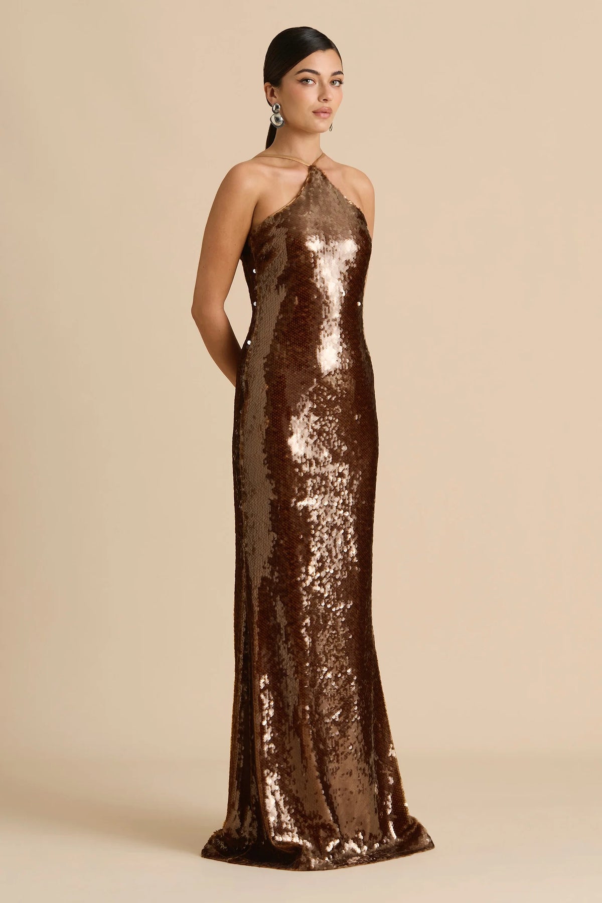 Sonya Luna Gown - Bronze