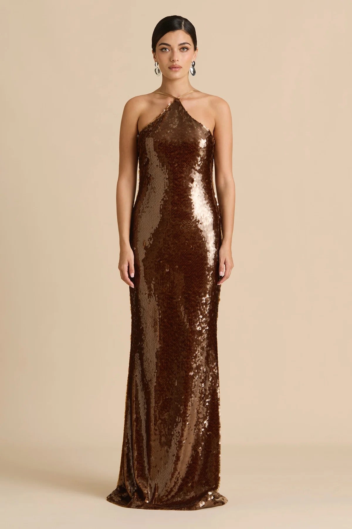 Sonya Luna Gown - Bronze