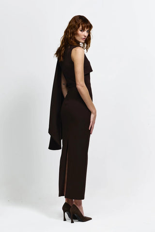 Effie Kats Romi Dress - Coffee
