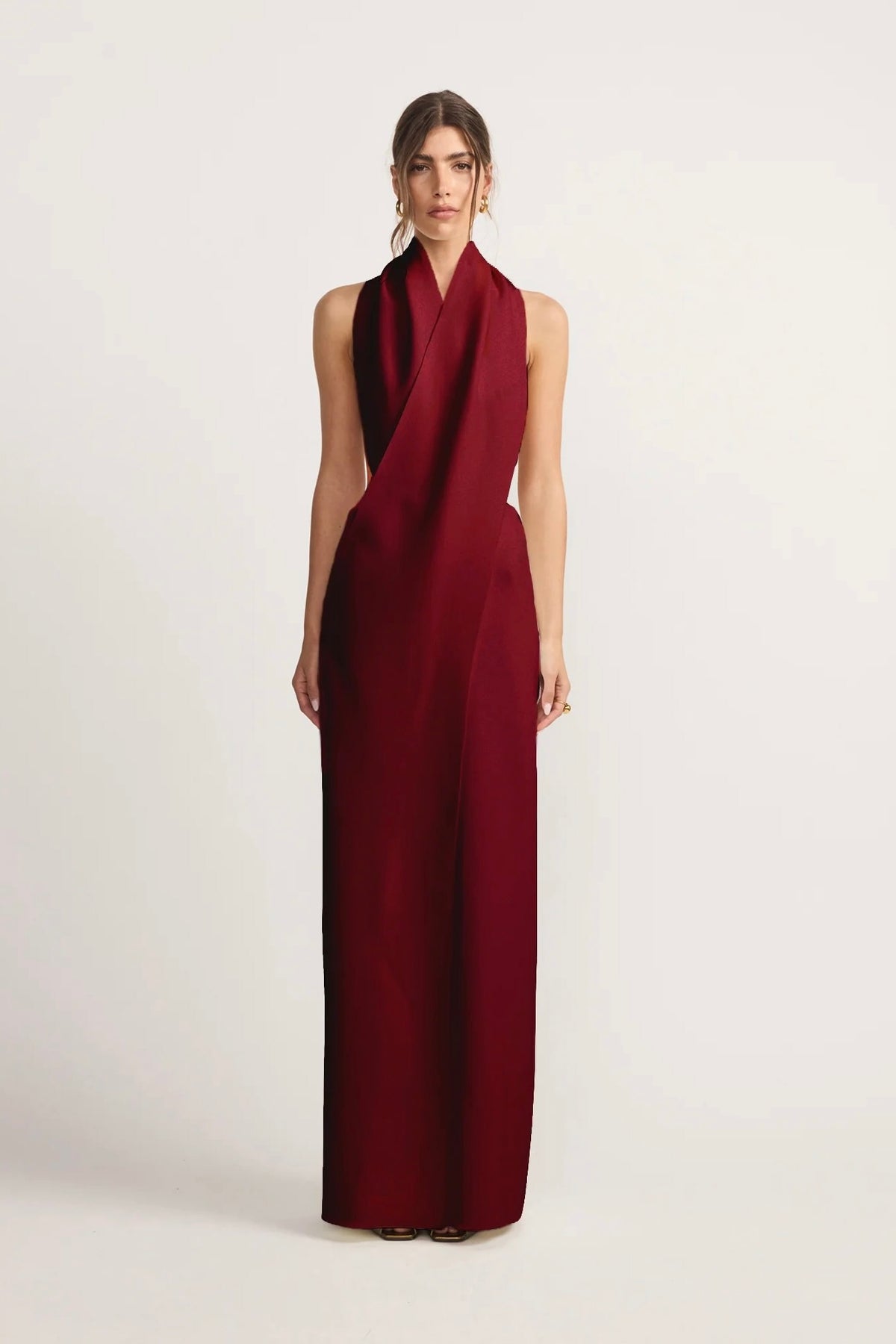 Tojhà Dova Dress - Bordeaux