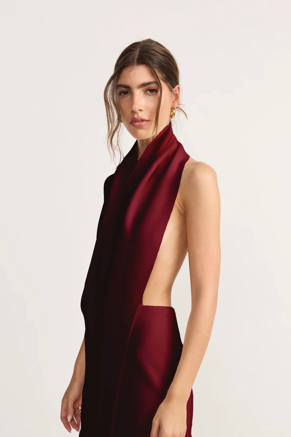 Tojhà Dova Dress - Bordeaux